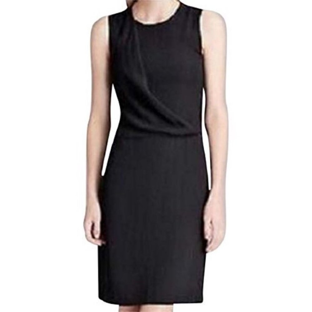 Theory Black Midi Dress